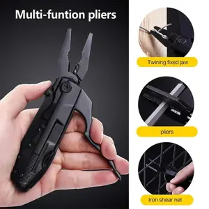 Multifunctional Knife Pliers Outdoor Home Portable Outdoor Survival Folding Knife Plier Screwdriver Hand Tool Car Emergency Tool Emergency Survival Gear