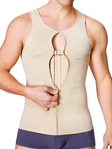 Men's Shapewear Vest, Waist Control, Waist Trainer Cincher, Front Zipper Design, Soft Breathable Fabric, Comfortable Lightweight Fit, Easy Wear & Remove, Ideal for Daily Use
