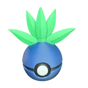 Oddish - Inspired 3D Printed Poke Ball Collectible