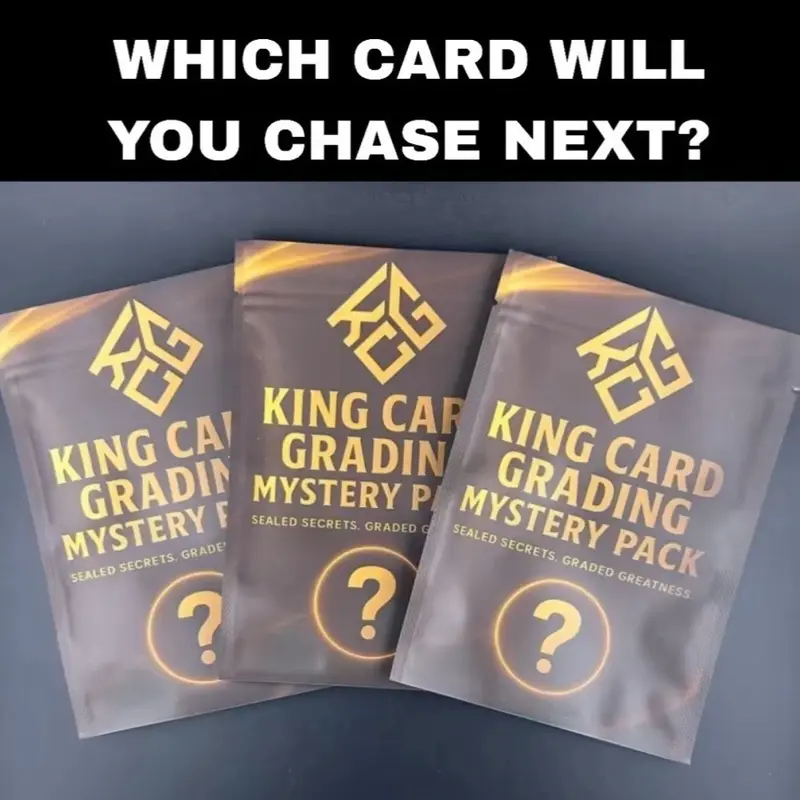King Card Grading Mystery Bundle - Authentic Collectible Cards with Premium  Hits and Surprises. What will you pull next? - TikTok Shop