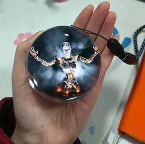 Bringing the Sphere feeling into your hands ,A mini Sphere for your favorite memories. Crystal Sphere