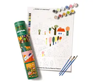 Journey of Something Paint By Numbers Outside the City