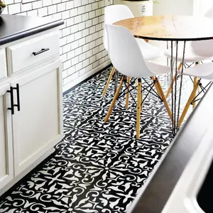 ROBYN- Portuguese Tile Stencils - Stencil For Floor And Walls