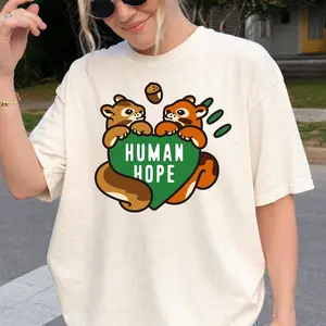 Human Hope Graphic T-Shirt, Gift for K-Pop Fans