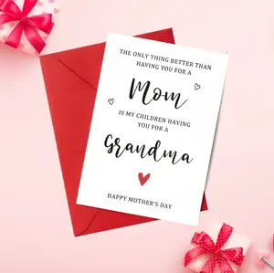 Mothers Day Card - Funny Sarcastic Retirement Card for Mom with Rude Bird Design Perfect for Retirement Celebrations and Colleague Farewell