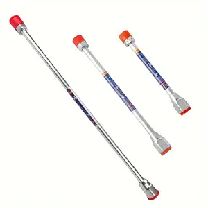 3-Piece Airless Spray Gun Tip Extension Set, Airless Paint Sprayer Wand Extensions for Airless Spray Guns (8in, 12in, 20in)