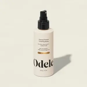 Odele Thermal Protect Finishing Spray | Heat Protectant Spray for Shine + Frizz Control + Flexible Hold | Protects Up to 450°F + Adds Smooth Finish | 6 fl. oz