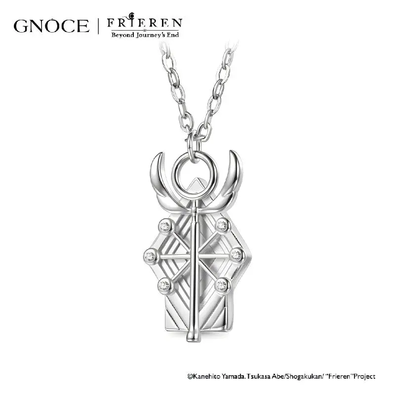 GNOCE Frieren Holy Emblem Necklace, Anime Character Jewelry for Fans, Unisex Cosplay Wear and Daily Collectibles, Fans And Collectors, Anime Enthusiasts