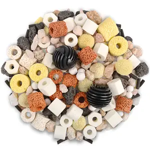 Fish Tank Filter MaterialTurtle Tank Filter MaterialDrip BoxBacteria HouseBiochemical BallAquarium FilterCeramic RingWater Purification