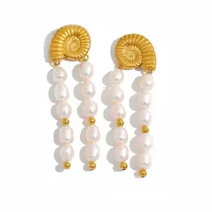 Shell Dangle Earrings