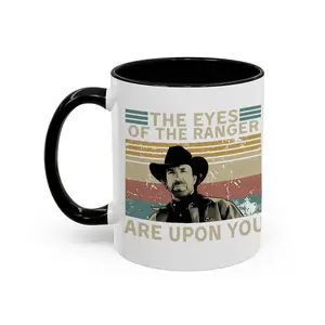 The Eyes of The Ranger are Upon You Vintage Mug, Cup-Tea Mug, Gift Mug - scs17153