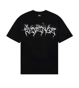 Revenge Classic Tshirt Revenge Smoke Lightning Tee 2 sideds Crewneck Casual