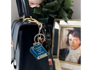 Book Boyfriend Keychain and Bag Charm