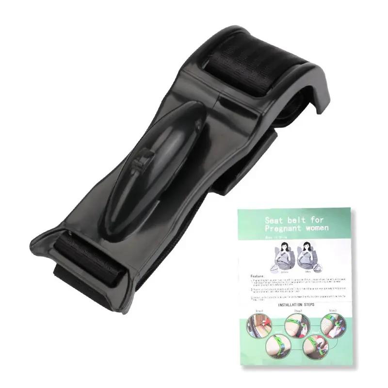 Car Seat Belt Adjuster, Universal Car Seat Belt Adjuster for Pregnant Woman, Maternity Moms Belly Protective Adjuster Extender Kit, Pregnancy Belt, Automotive Accessories
