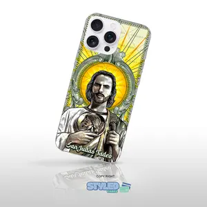 San Judas Phone Stickers & Skin for iPhone 15, 16, Samsung S23, S24 - Personalize Your Devices with Versatile Design Protector Cover