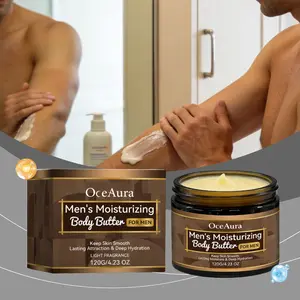 Men's Moisturizing Body Lotion, Gentle Care, Hydrating and Nourishing, Smooth Skin, Daily Massage Body Cream, Essential Skincare