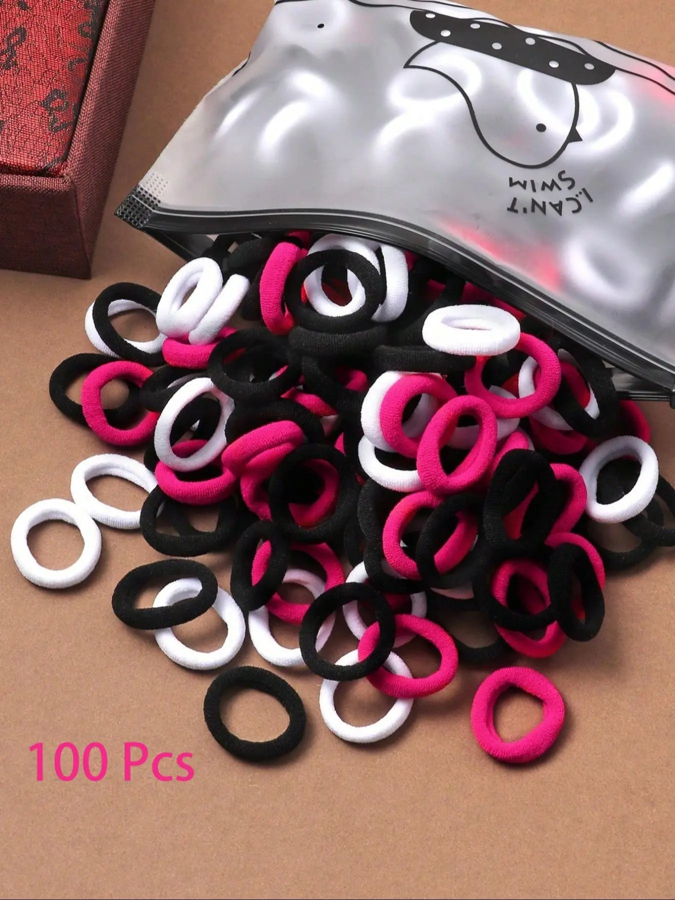 Solid Color Hair Ties, High Stretch Hair Ties, Hair Accessories for Women & Girls, Minimalist Headwear Suitable for Thick Hair, Scrunchie, Scrunchies