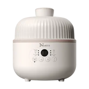 NARITA 800ml Smart Electric Stew Pot, Ceramic Bird's Nest Cooker, Baby Porridge Maker, Multi-functional Soup Cooker NSQ-80E
