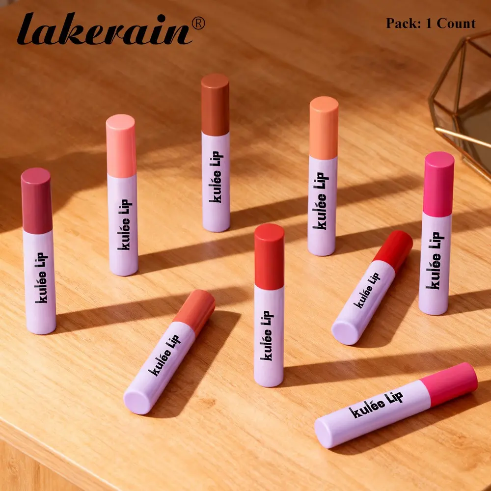 Lakerain 1 Count Lip Gloss, Makeup, Lip Product, Available in 9 Shades, Gentle Formula, Hydrating Glosses, Nourishe and Protect Lips, Long-Lasting Color Lock, Matte Finish with Light Application, Layer for a Glossy Lip Finish, Hydrating Lipgloss