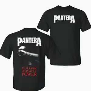 Vintage PANTERA ROCK BAND T SHIRTS MEN'S Graphic tees, Streetwear, Men graphic Tee ,Vintage Band Shirts Casual Comfort Cotton Fabric Fit Top , Top Men's and Women's Clothing . N