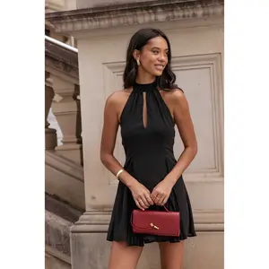 Elaine Mini Dress - Black