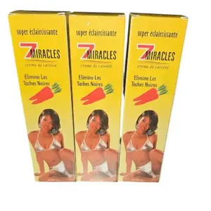 7Miracled 3pcs Cream de Carotte - Moisturizers for Skin Care, Ideal for All Skin Types - Skincare