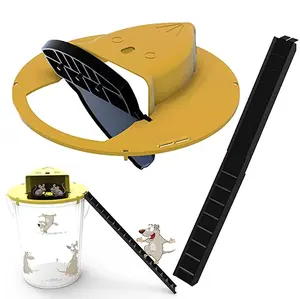 Mouse Rat Trap Flip & Slide Mouse Trap Bucket Catcher Mousetrap Slide Bucket Lid