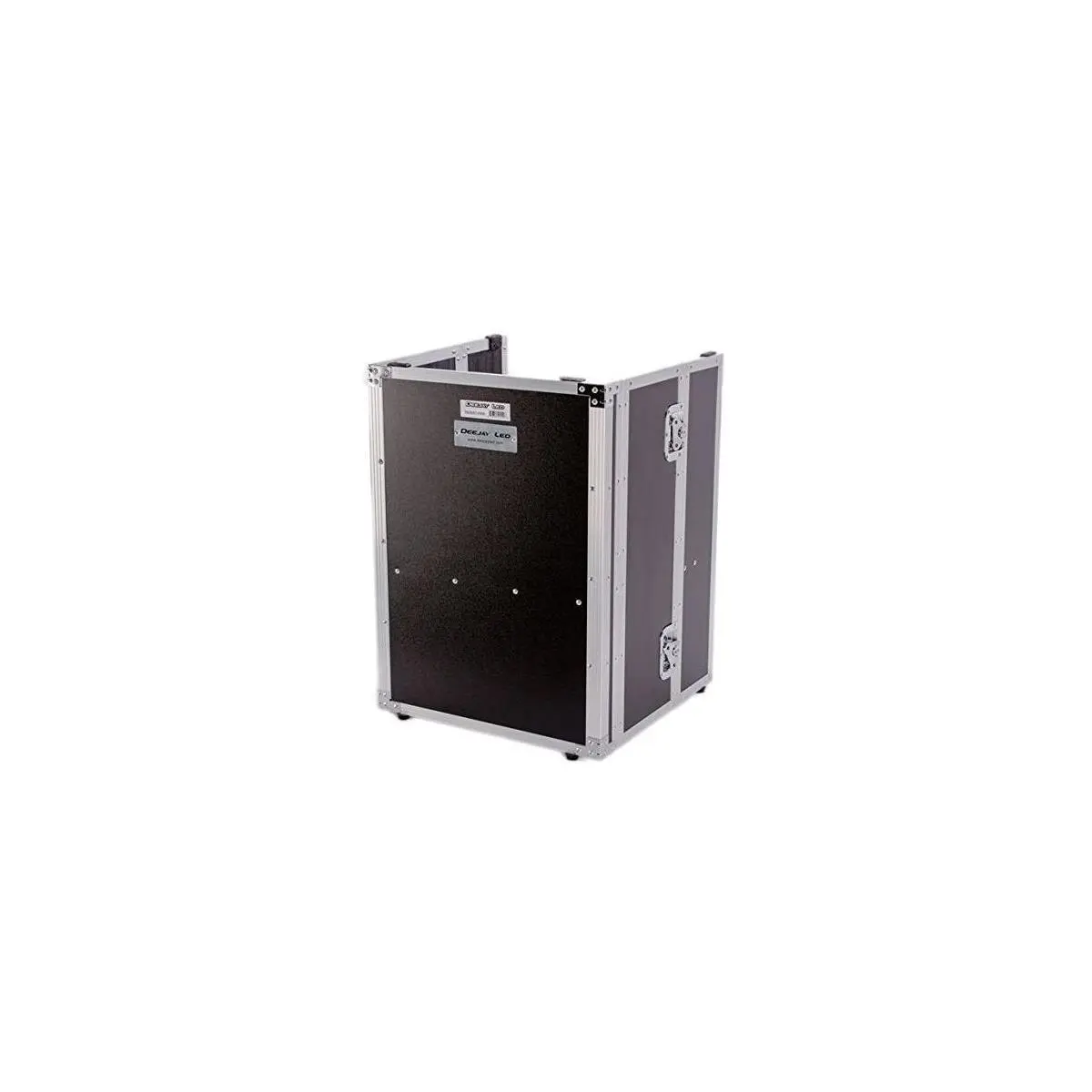 Deejay LED Universal DJ Stand, Folding Portable Audio & Video Accessory - Fold-Out Design for All Mixer Cases, 26" High