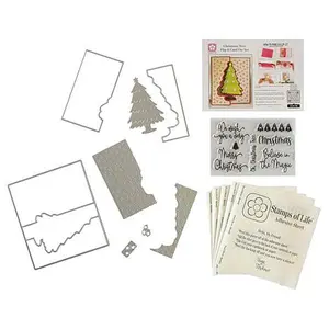 Crafts & Sewing Stamps of Life Christmas Tree Flip-It Card Kit