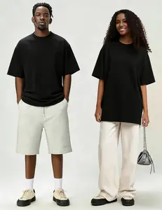 Women's Vintage Heavy Cotton Acid Washed T Shirts Oversized Loose Fit Short Sleeve Casual Streetwear Unisex Baggy Basic Crewneck Tees