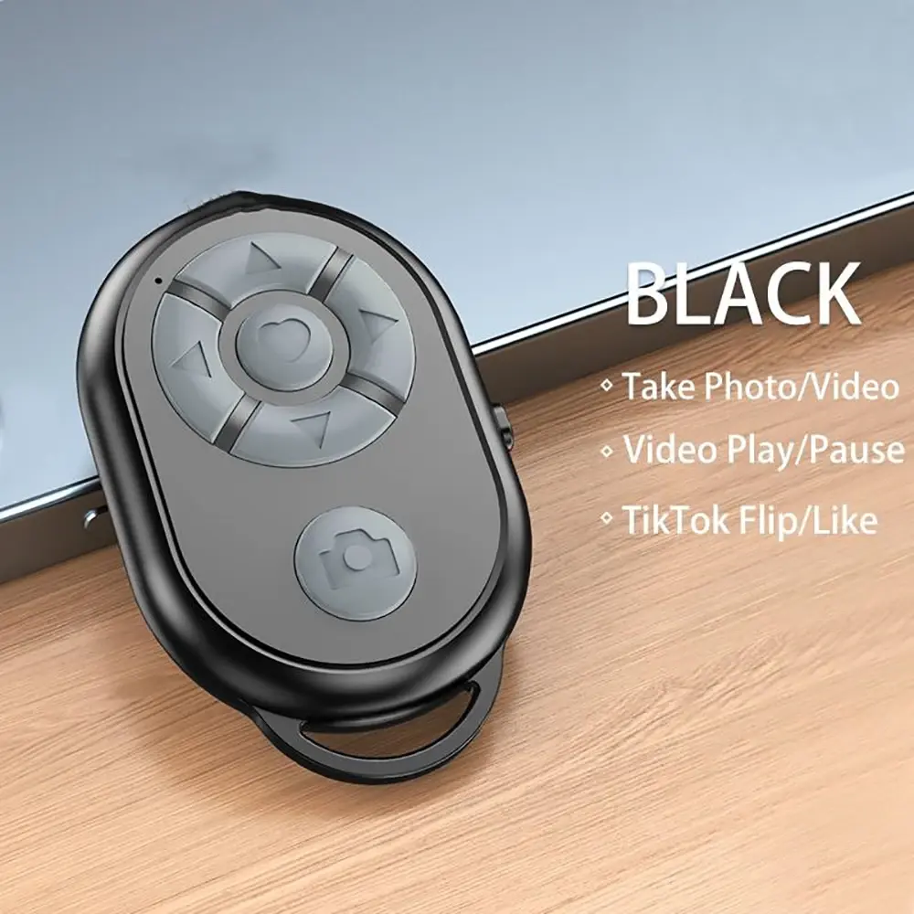 Bluetooth Remote Control for Iphone Xiaomi Android Ios Phones Selfie Stick Wireless Shutter Portable Phone Camera Controller NONE