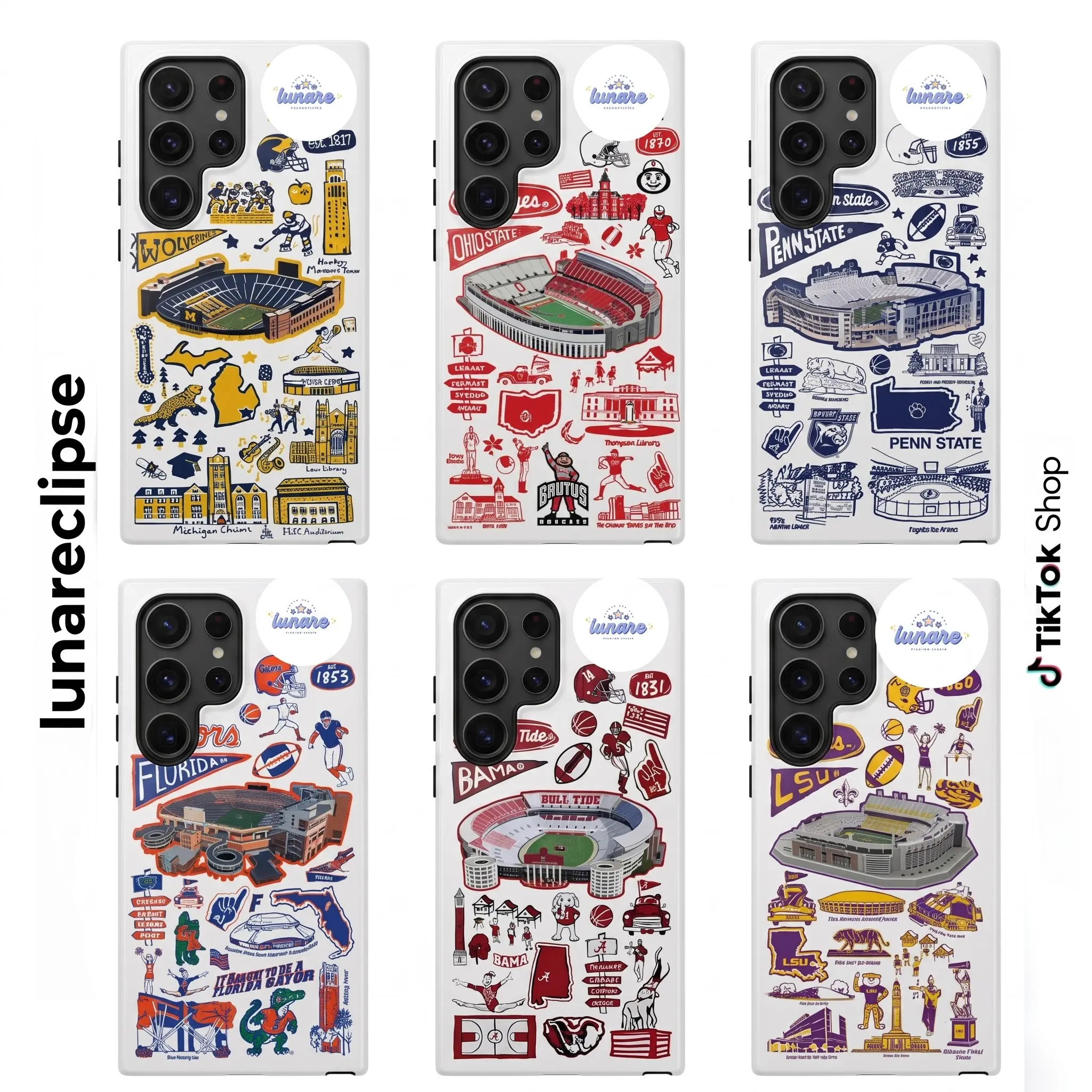 SamSung Version National Collegiate Athletic Association Team College Football V1 Print Phone Case, Case for Samsung S25 S24 S23 S22 S21 Tough Phone Case, Gift for fan Football
