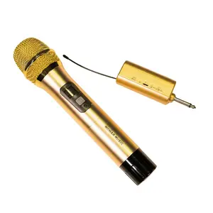 Momar Music MM-WMIC GOLD Professional UHF Wireless Microphone Momar Music MM-WMIC GOLD Professional UHF Wireless Microphone