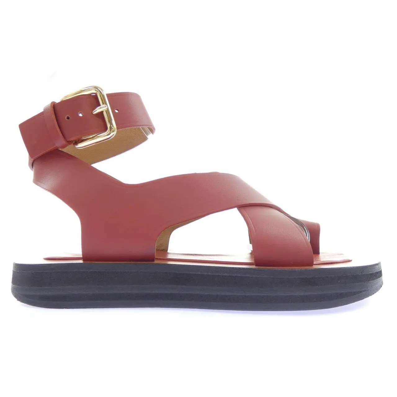 Pre-owned Celine Others Small Leather Goods Leather Sandals
