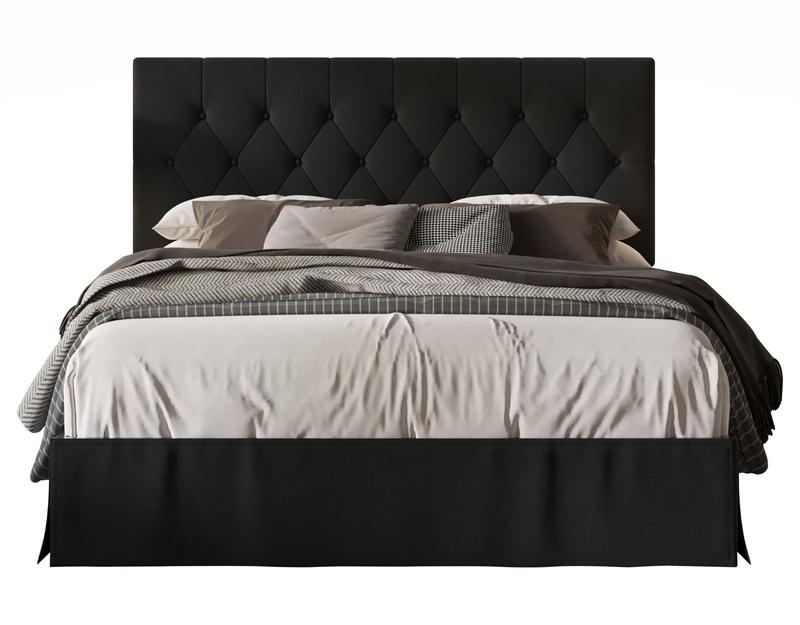 Favorer Billy Tufted Upholstered Platform Bed - Wingback or Non-Wingback, Available in Multiple Sizes, Classic Design Favorer Billy Tufted Upholstered Platform Bed - Wingback or Non-Wingback, Available in Multiple Sizes, Classic Design