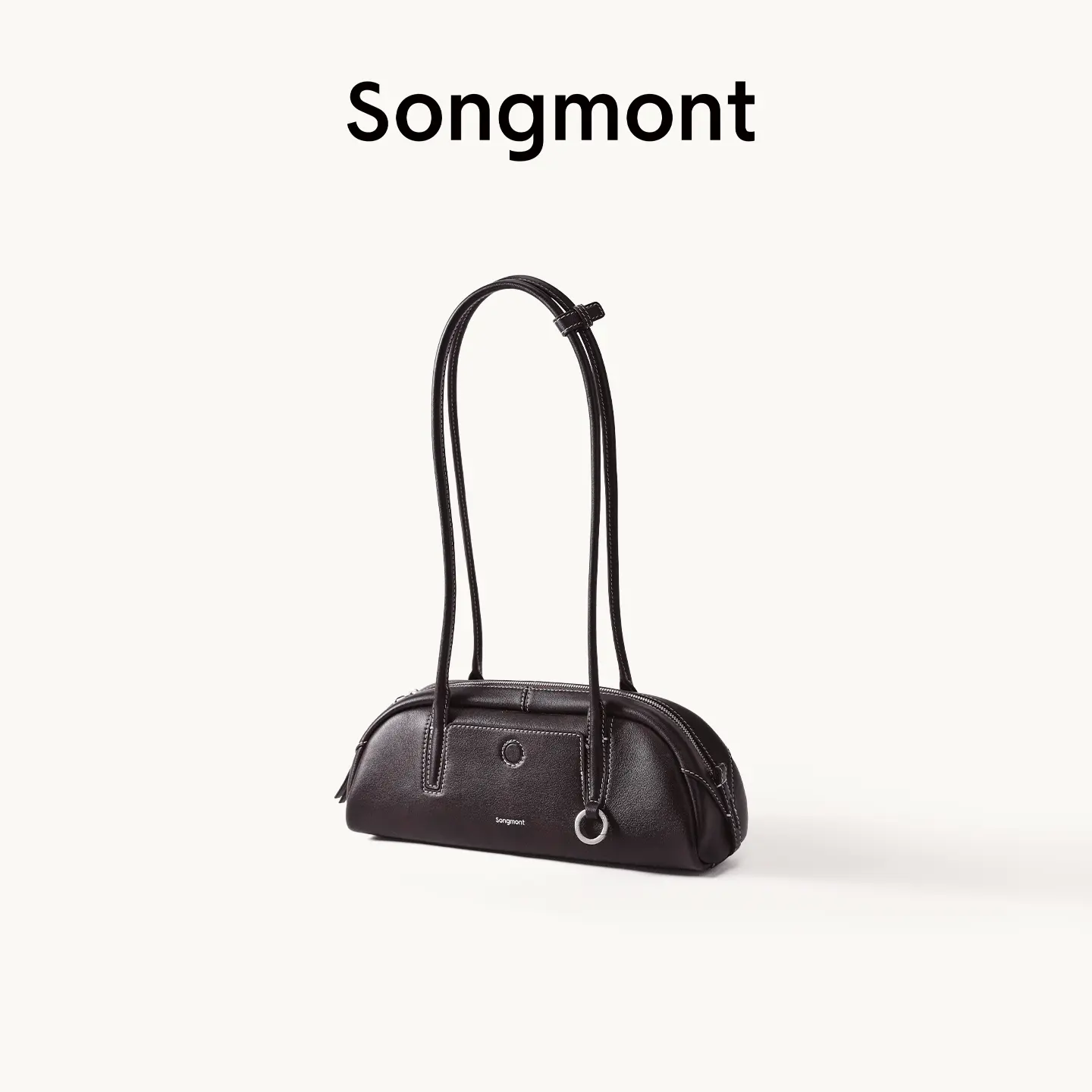 Songmont Mini Yore Toast Bag - Women's Crossbody Leather Bag with Shoulder Strap, Fashionable Casual Shoulder Purse, Everyday Accessory