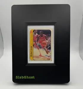 SlabGhost Maker Series Display Frame for Standard Beckett BGS Graded Cards 5" x 7" 3D-Printed with GhostView Window & Magnetic Closure