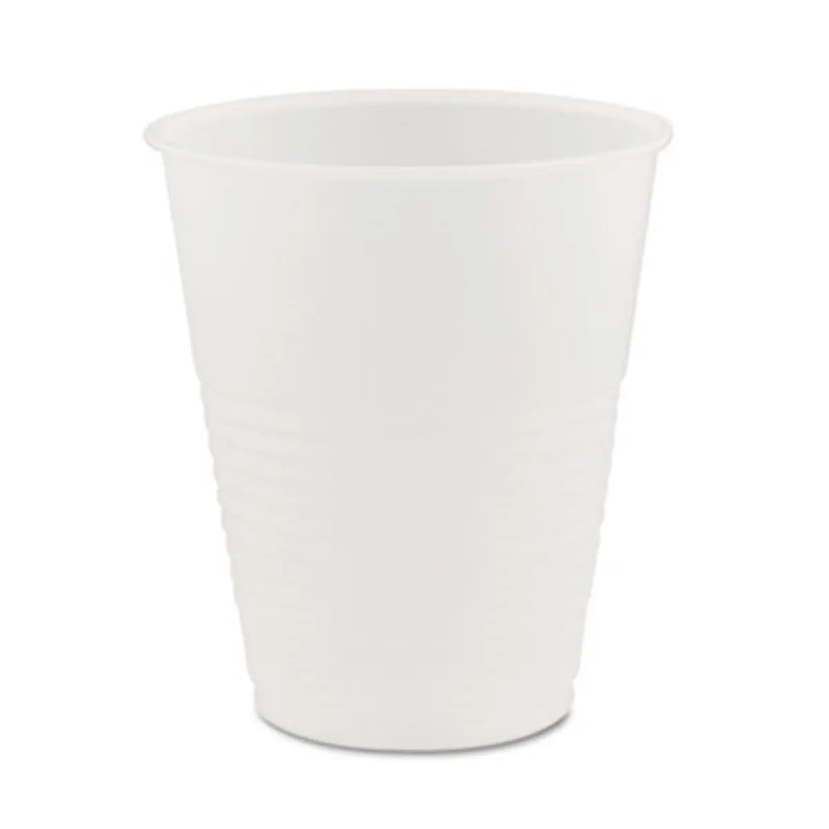 212 MAIN Y12SPK 12oz Crack-Proof Translucent Double-Wall Polystyrene Disposable Cold Drink Cups, 50-Pack, for Party Supplies