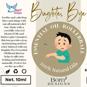 Bugbite, Bye! Insect Bite Itch Sting relief Rollerball