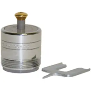 Danco 10490 Dual Thread Push Flow Faucet Aerator 1.5 Gpm- Chrome