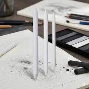 Professional Art Smudging Stump set for Sketching, Non-Breaking Blending Tools with Anti-Slip grip, Portable Smudge Pencils for Drawing, Blending Sticks for Artists, sketching Supplies and art Creation Kit