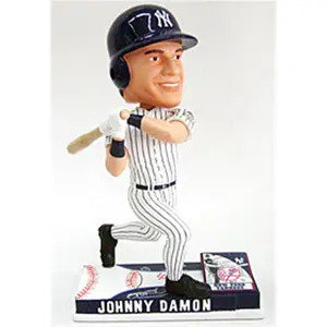 New York Yankees Johnny Damon Forever Collectibles On Field Bobblehead