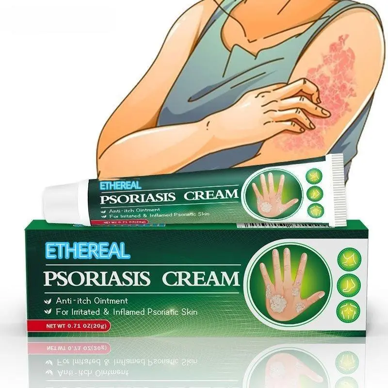 Upgraded All-Natural Soothing Cream for Eczema & Psoriasis – Herbal Relief for Dry, Itchy, Sensitive Skin , Anti-Bacterial Skin Defense (Hydrating, Safe for All Ages | 20g) Treatment