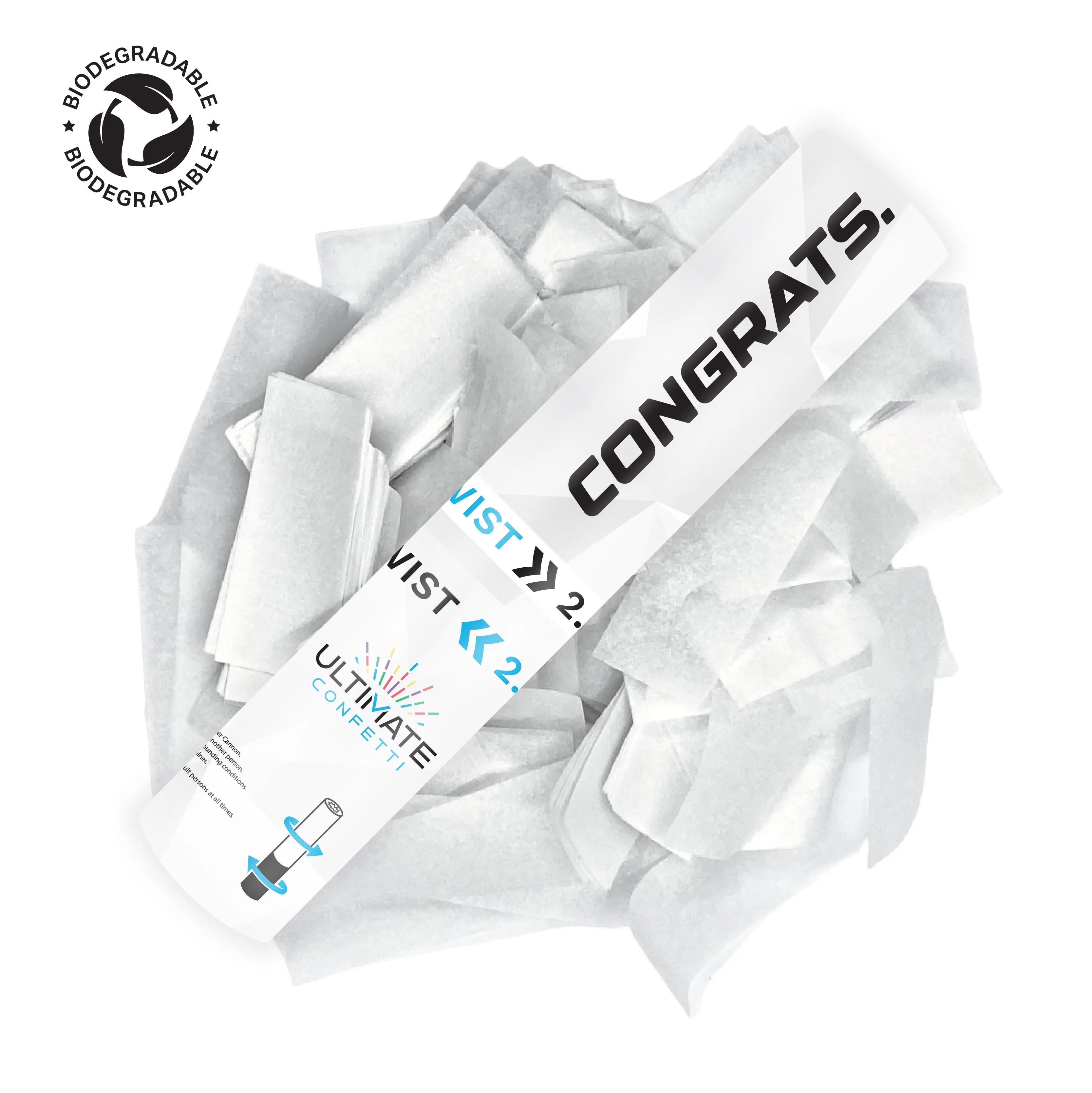 Congrats - Handheld Confetti NITRO Cannon