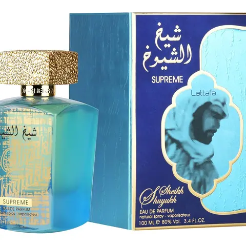 Lattafa Sheikh Al Shuyukh Supreme – Spicy, Sweet, Woody, Amber – Eau de Parfum Spray Long-Lasting Fragrance for Unisex, 3.4 Ounce / 100 ml
