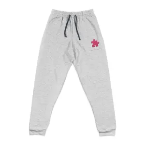 Unisex Puzzle Piece Joggers (Embroidery)