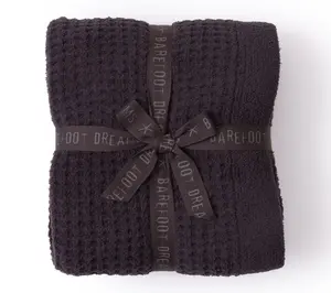 Barefoot Dreams CozyChic Waffle Throw 54x72 Barefoot Dreams CozyChic Waffle Throw 54x72