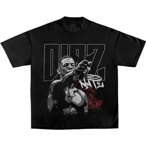 Nate Diaz Shirt, Vintage UFC 90s Graphic MMA Tee, Boxing T-shirt, Fashion Cotton, Full Colors, Full Sizes, For Men, For Women