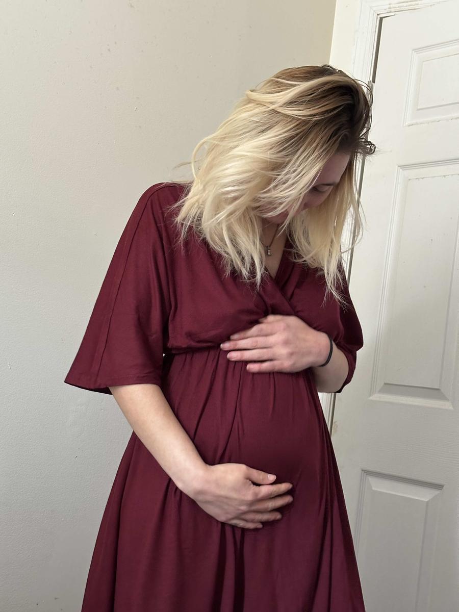 Item: Black/Wine Red, S