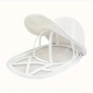 2-Pack Mesh Hat Cleaners, including laundry bag and rack, baseball cap cleaning stand, baseball cap cleaning tool, Durable hat laundry cage with drying rack, enhances dust and debris protection, suitable for hats and accessories, Laundry products